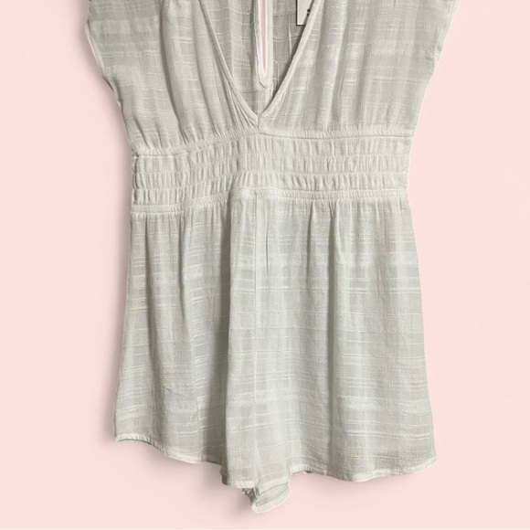 Abercrombie Kids Romper Sz 13/14 Coverup Vacation Cruise Wear Cinched Waist - Picture 4 of 7